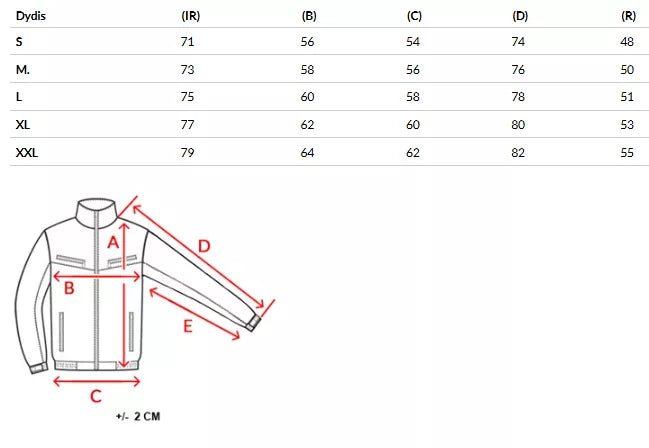 Vyriška tamsiai mėlyna žieminė striukė Ross
