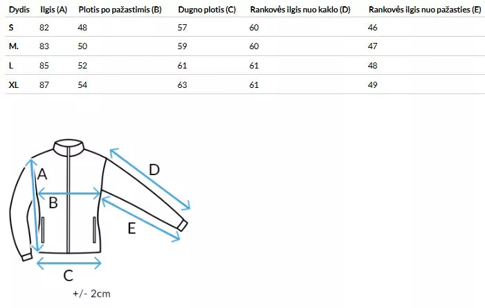 Women's black winter jacket Shine