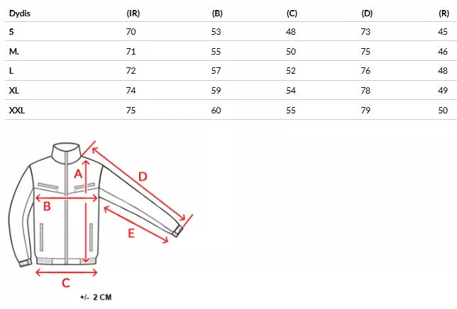 Men's black winter jacket Blaze