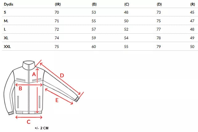 Men's black winter jacket Scot