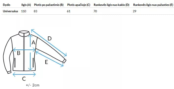 Women's black winter jacket Annika