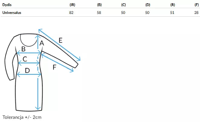 Women's black dress with belt Glam