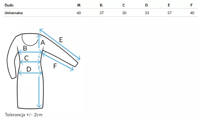 Women's shiny black dress Elite