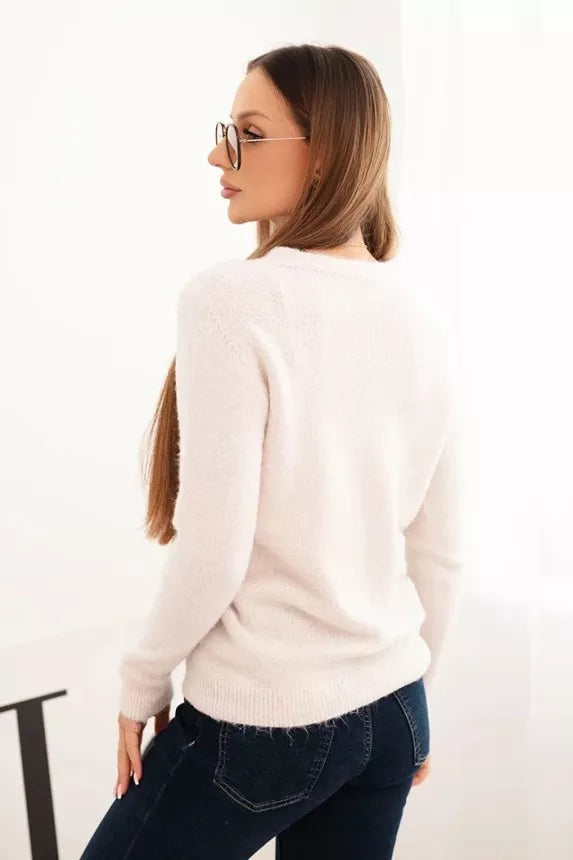 Women's light brown sweater Arol