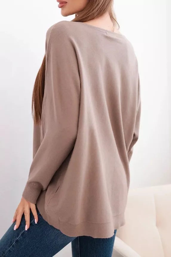 Women's brown sweater Star