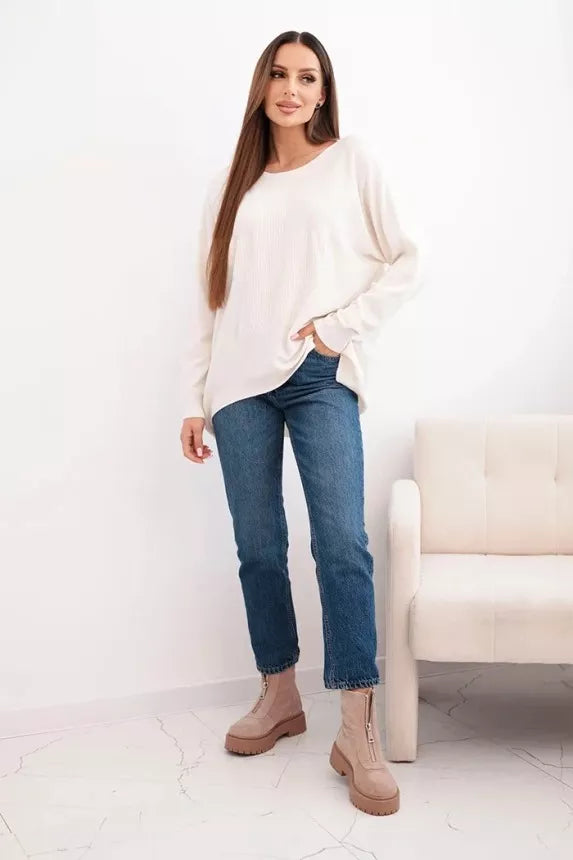 Women's light brown sweater Star