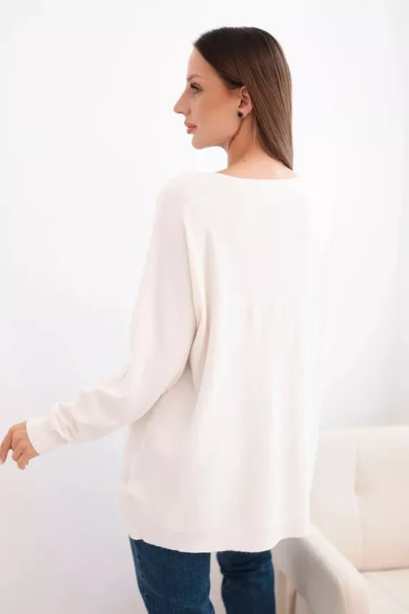 Women's light brown sweater Star