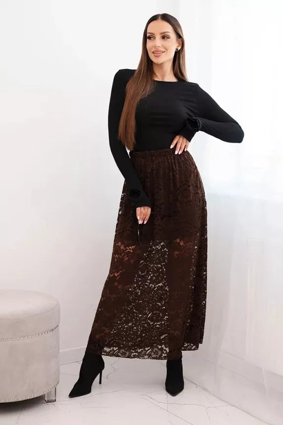 Women's brown skirt Silma
