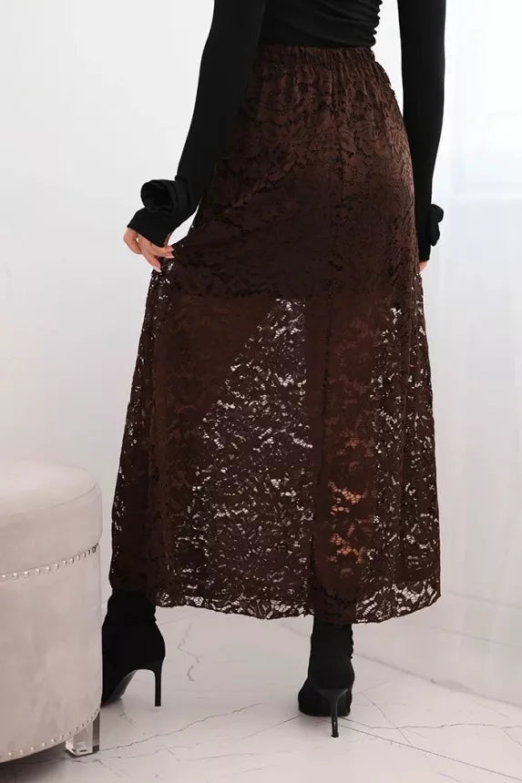 Women's brown skirt Silma