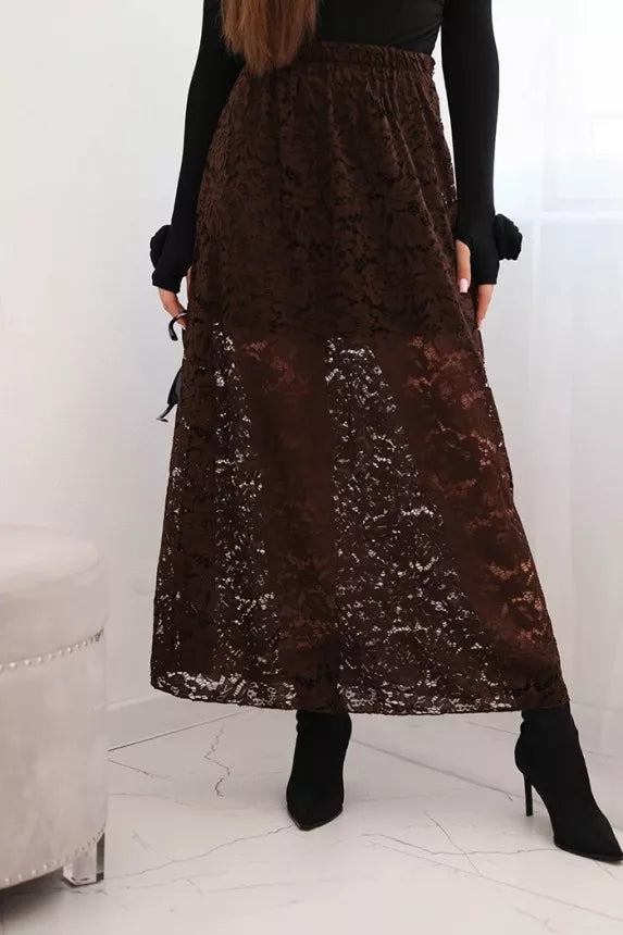 Women's brown skirt Silma