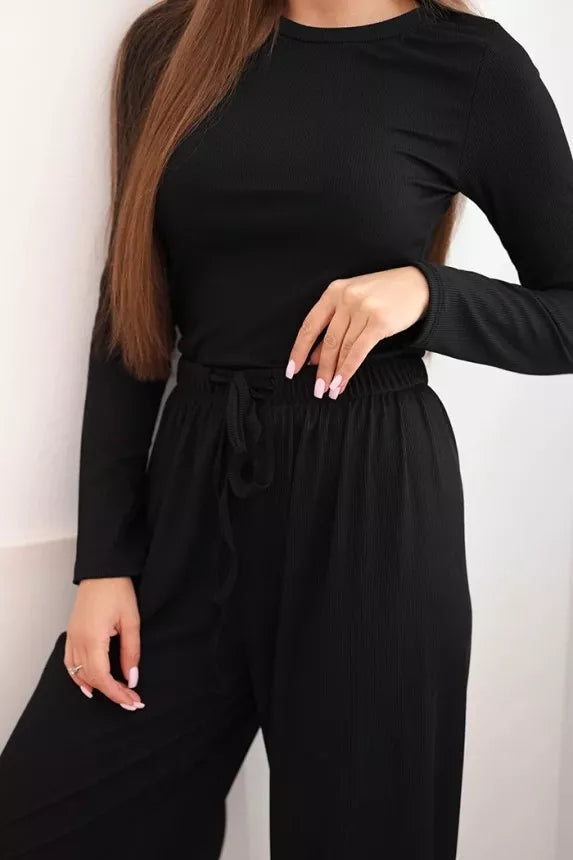 Women's black set Bert