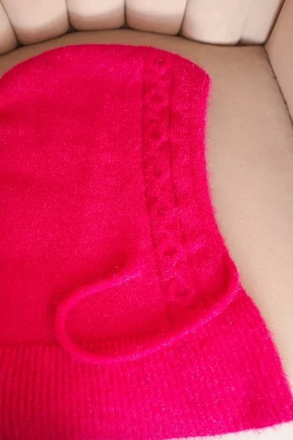 Women's bright pink hat Berlin 