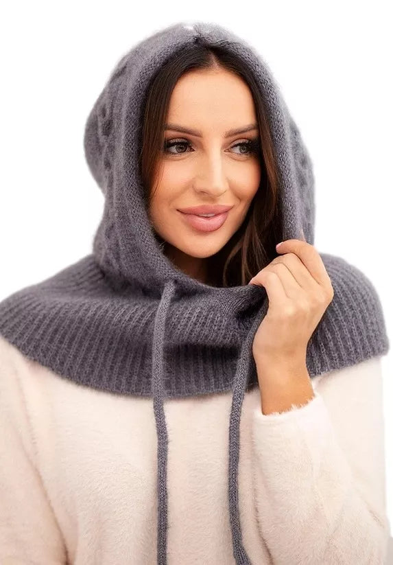 Women's dark gray hat Berlin 