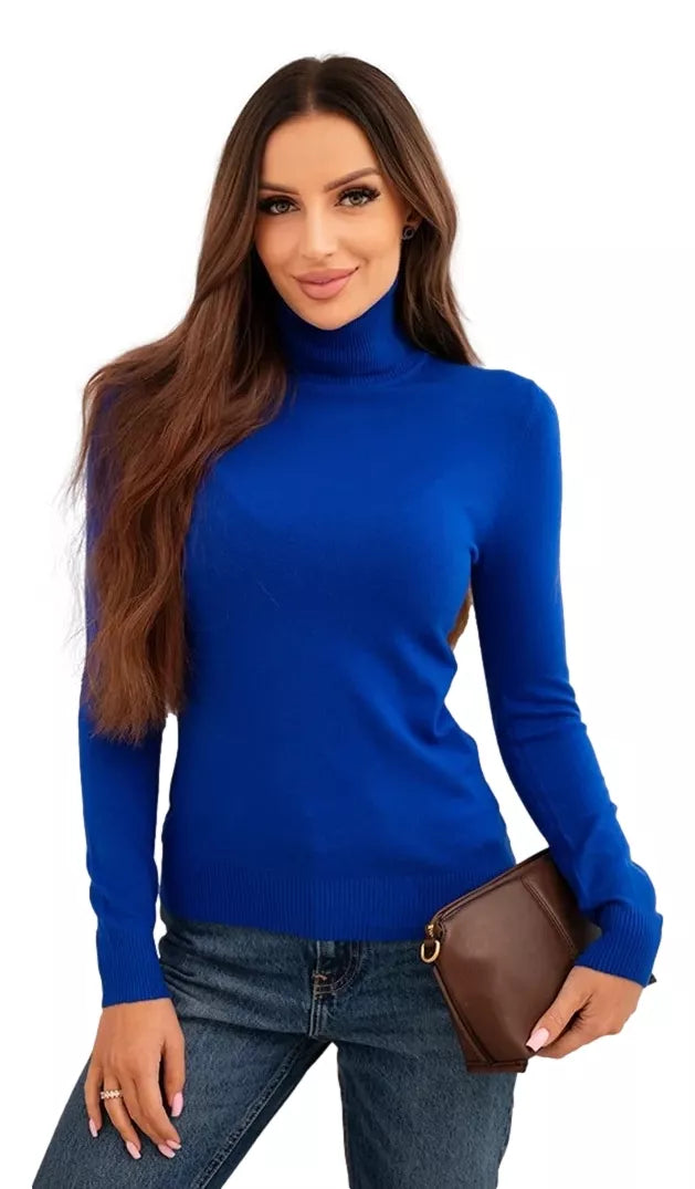 Women's bright blue sweater Cloud 