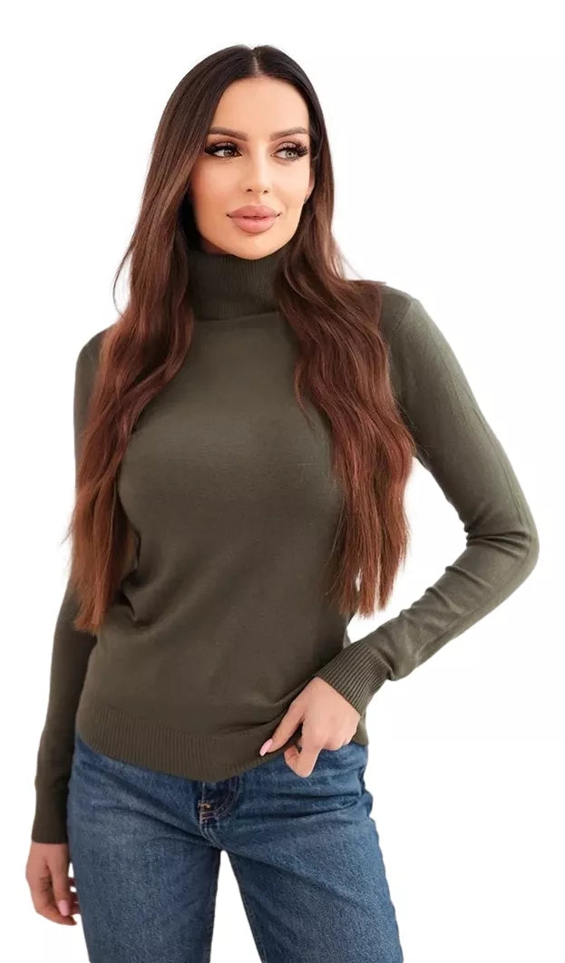 Women's khaki sweater Cloud 