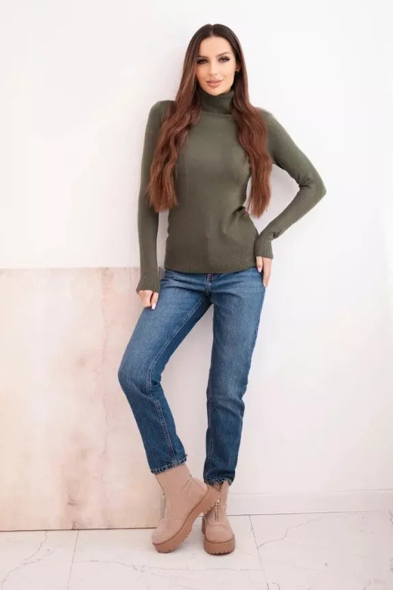 Women's khaki sweater Cloud 