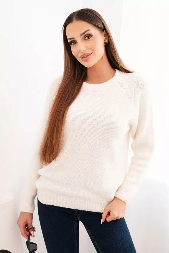 Women's white sweater Arol