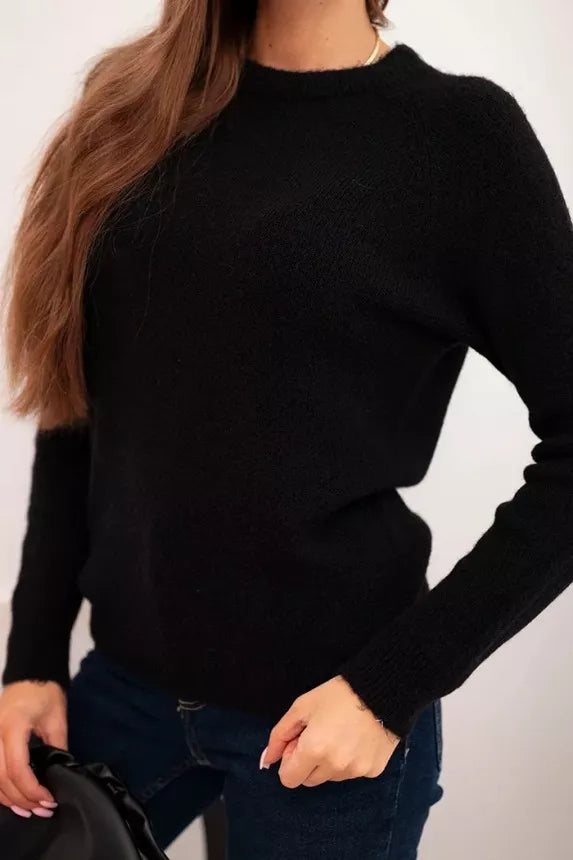 Women's black sweater Arol