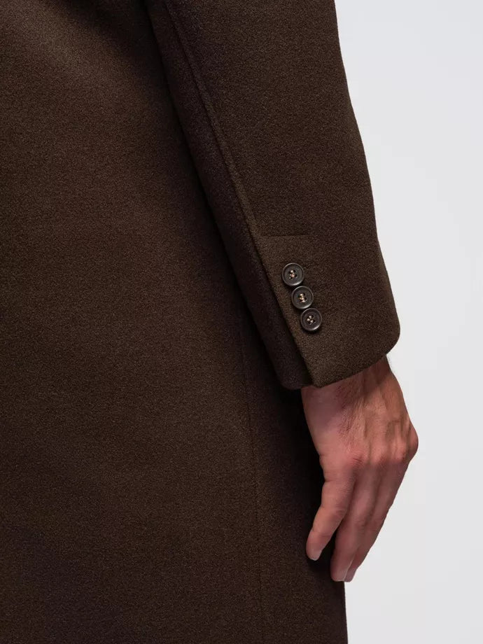 Vyriškas rudas paltas Corpo