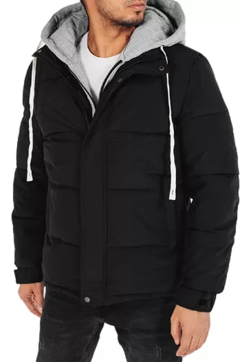 Men's black winter jacket Blaze