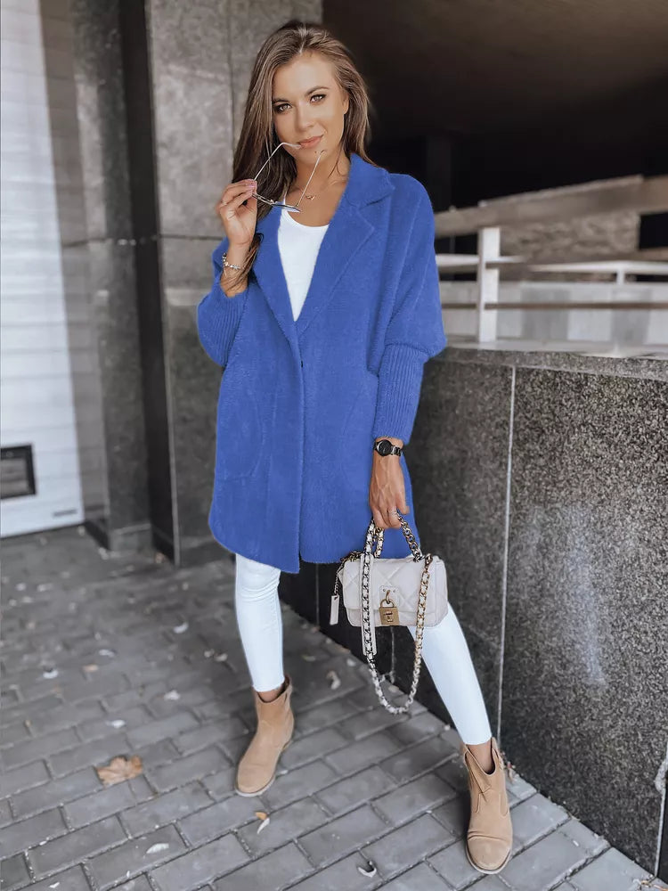 Women's blue coat Rita