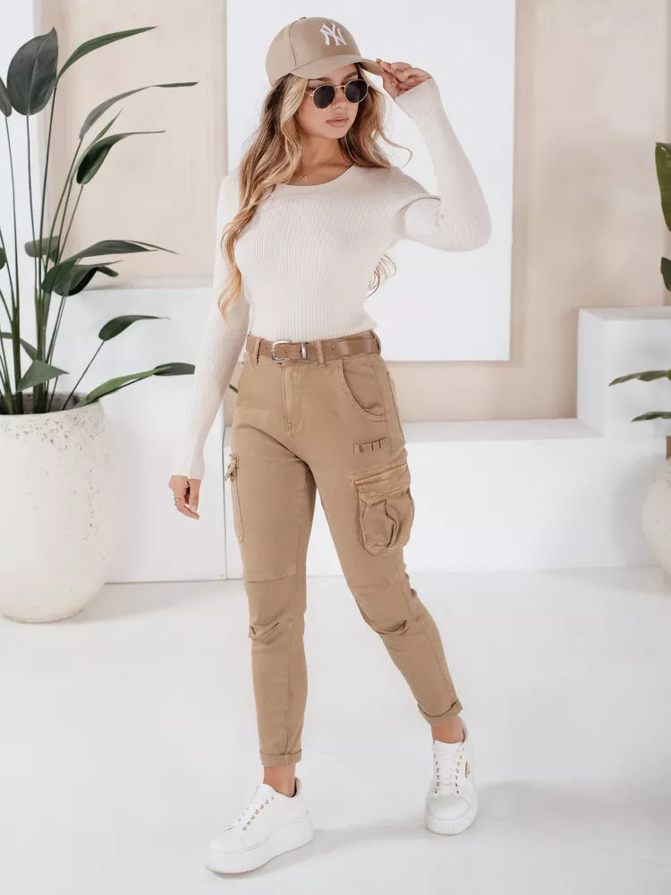 Women's brown Cargo pants 