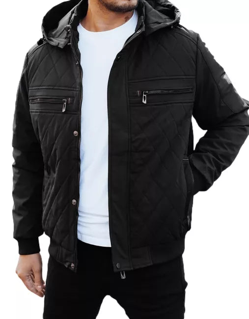 Men's black jacket Kuder