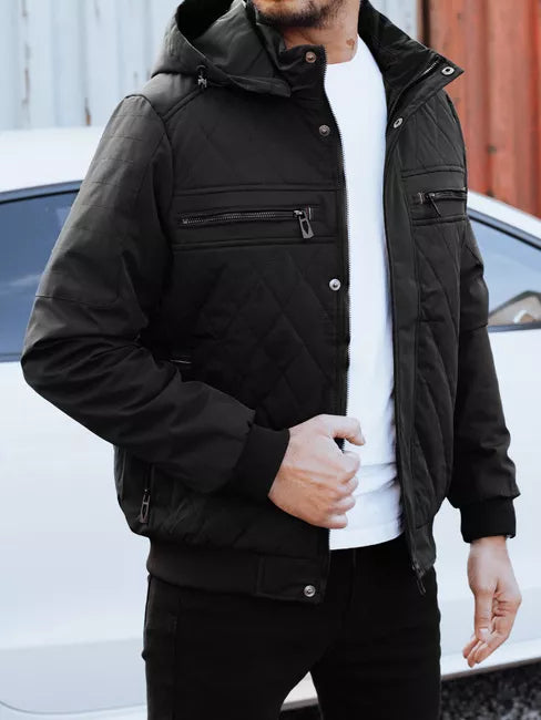 Men's black jacket Kuder