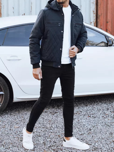 Men's dark blue jacket Kuder