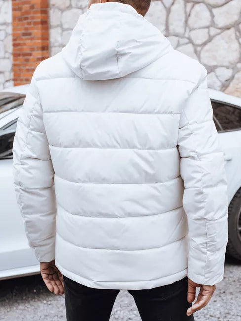 Vyriška balta žieminė striukė Ross