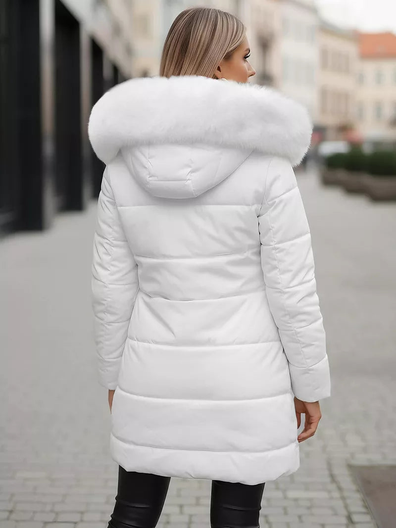 Women's white coat Stel