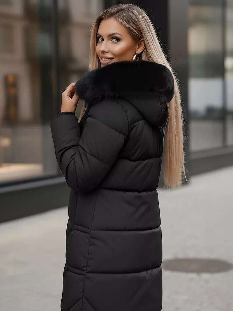 Women's black coat Stel