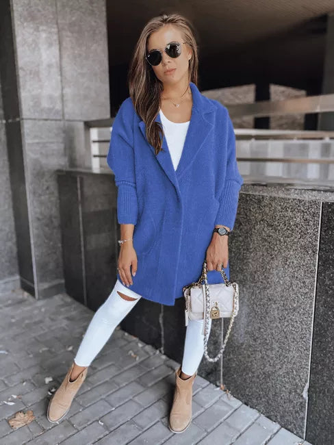 Women's blue coat Rita