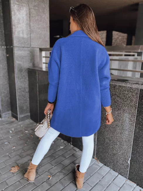 Women's blue coat Rita