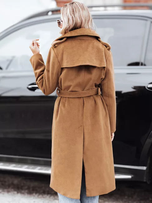 Women's brown winter coat Gino