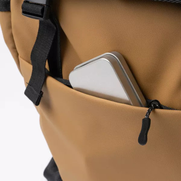 Brown backpack Trois