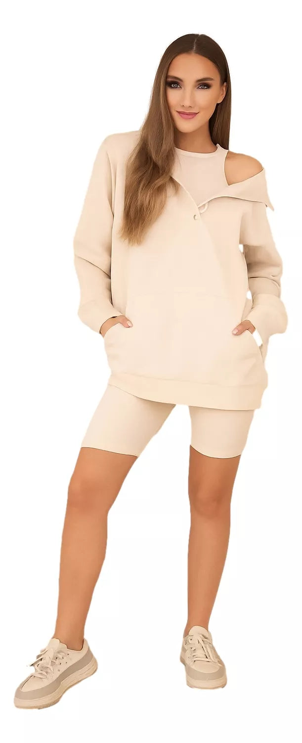 Women's brown 3-piece suit Kimi