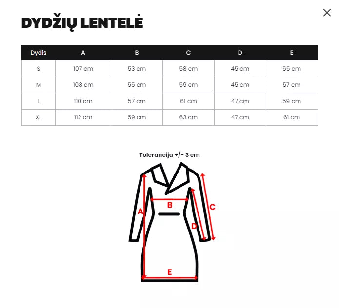 Women's black quilted winter jacket Coco