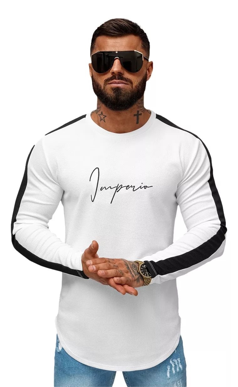 White men's blouse Pero