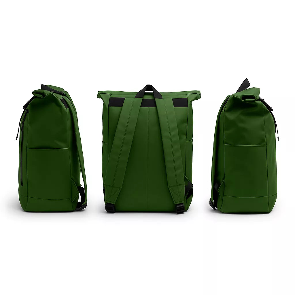 Dark green backpack Dronte