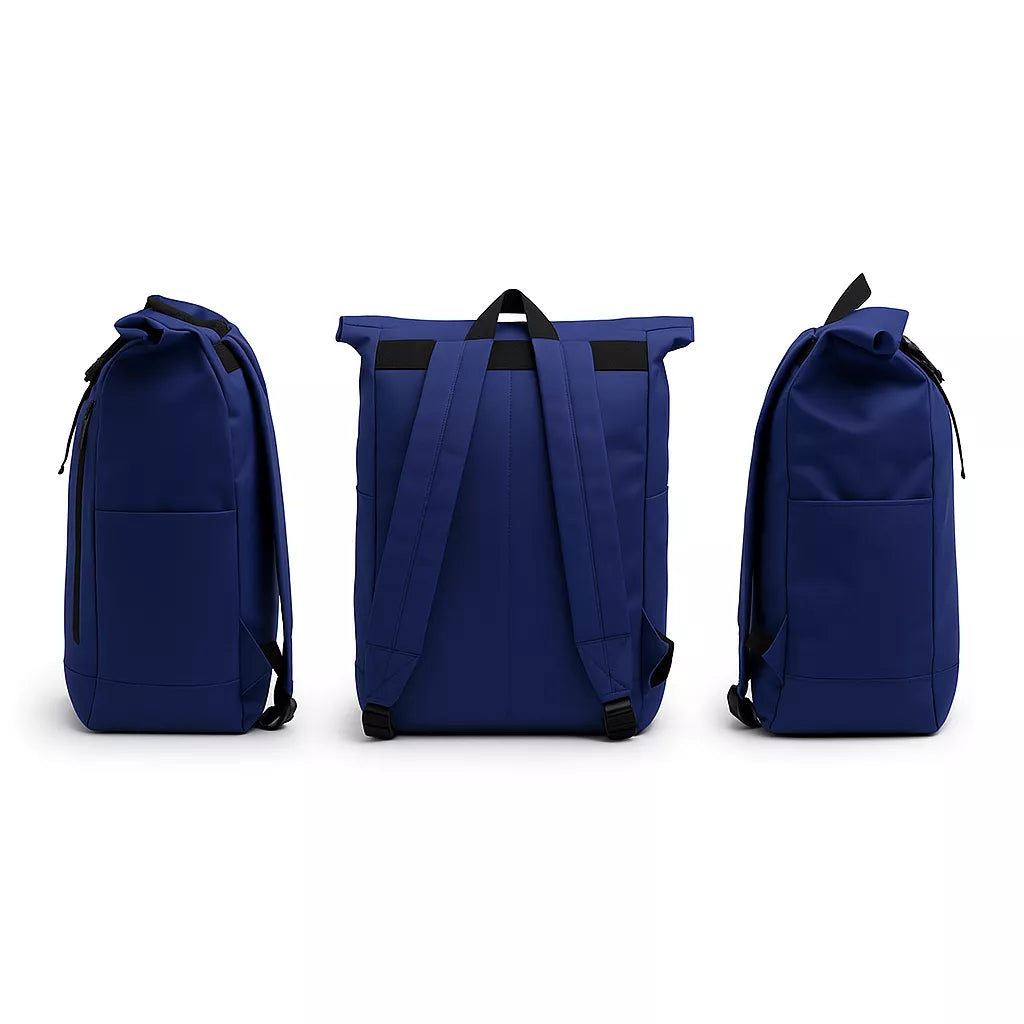 Navy blue backpack Stylistics