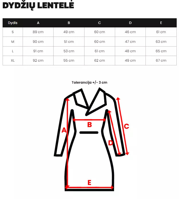 Black women's winter jacket Marisa