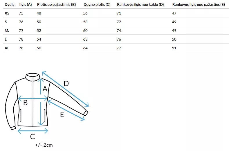 Khaki women's jacket Garnit
