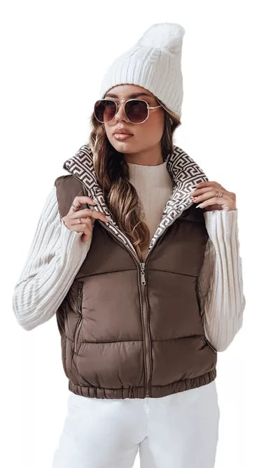 Vest light brown Debor