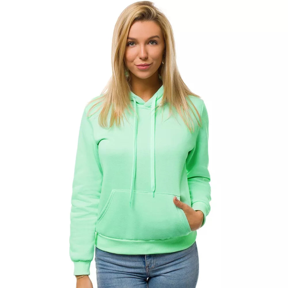 Women's mint hoodie Molin