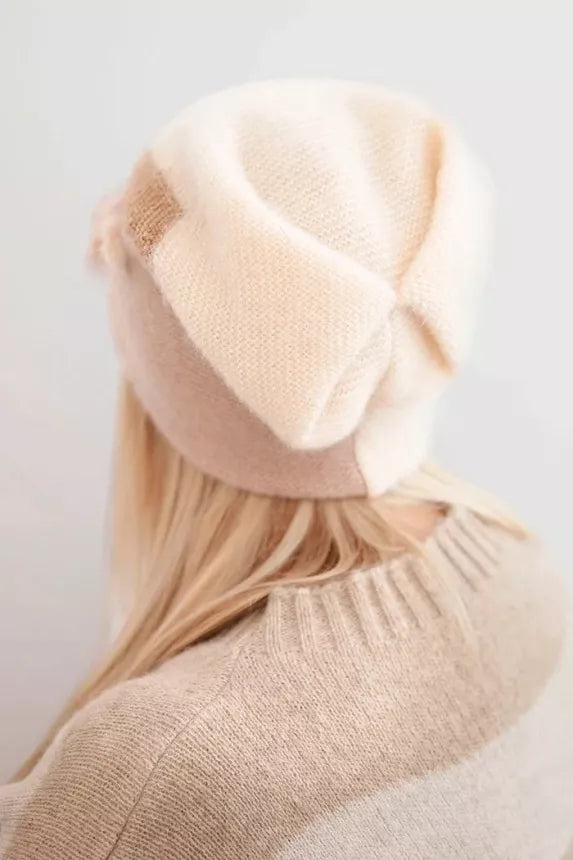 Women's white hat Rose