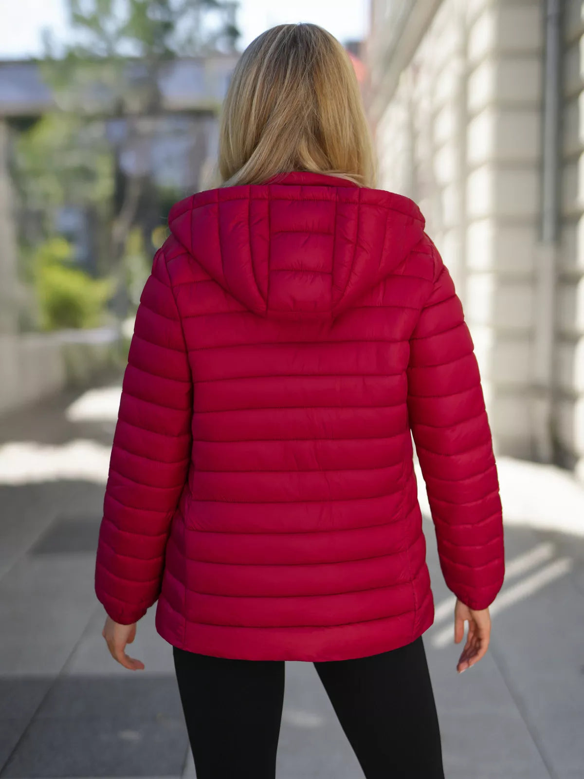 Women's burgundy jacket Albi