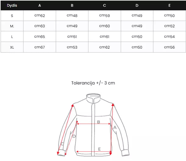 Women's red jacket Albi