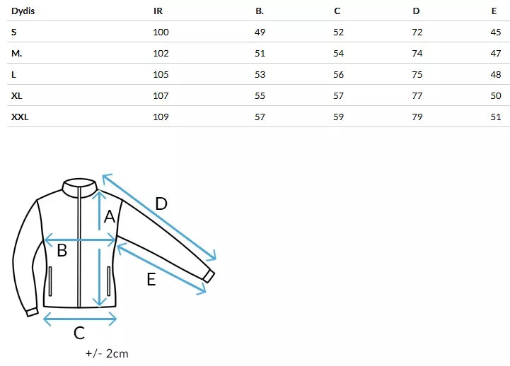 Women's long green jacket Orvit