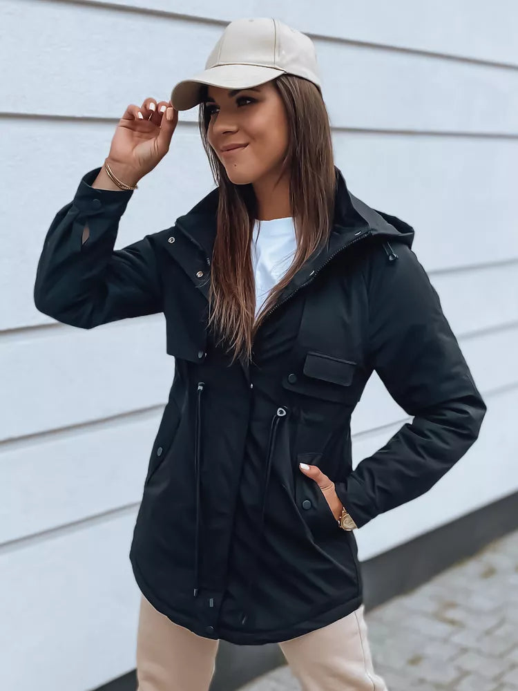 Women's black jacket Golir